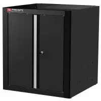 JLS LOW UNIT SOLID DOORS BLACK Facom JLS2-MBSPPBS