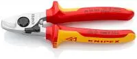 Кабелерез VDE, пружина, рез: кабель 15 мм Knipex KN-9526165SB