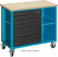 HAZET 177W-6, Передвижной верстак