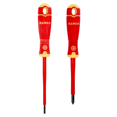 Набор изолированных отверток, 2 штуки. Под винты со шлицем и Phillips B220.002