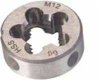 HAZET 849AG-M12, Плашка для наружной резьбы