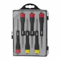 Hабор из 6 прецизионных отверток для плоских винтов и винтов PHILLIPS® 341 SH6 U03410018