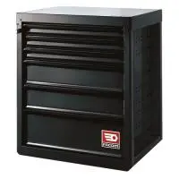 RWS - BASE UNIT 6 DRAWERS BLACK Facom RWS-MBS6TBS