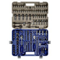 Набор ударных головок 1/4" – 3/8" – 1/2", 172 шт.