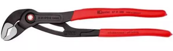 Высокотехнологичные сантехнические клещи Cobra®, 300 мм, в блистере QuickSet Knipex KN-8721300SB