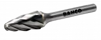 Твердосплавные борфрезы с древовидной скругленной головкой Bahco (тип F)