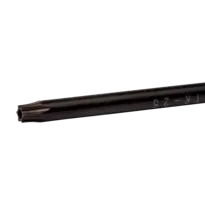 Г-образный ключ Torx TR27 с чернёной поверхностью и с закаленным наконечником
