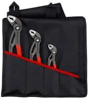 COBRA® Набор клещей переставныx в сумке-скрутке, 3 пр., KN-8701150/250/300