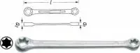 HAZET 609-E6XE8, Ключ двойной накидной TORX®
