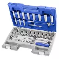 E032908 EXPERT 1/2" набор головок и принадлежностей - метрические - 42 шт.