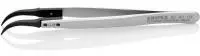 Пинцет ESD гладкие заострённые губки под 60C KNIPEX 92 81 03 KN-928103