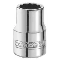 E117054 EXPERT 1/2" 12-точечные розетки - метрические