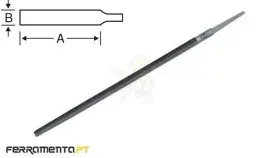 Напильник круглый, промышленная упаковка, без ручки 1-230-06-3-0