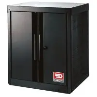 RWS LOW UNIT SOLID DOORS BLACK Facom RWS-MBSPPBS