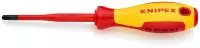 Тонкая отвёртка PlusMinus 212 мм KNIPEX KN-982402SLS