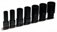 Набор удлинённых ударных головок 1/2", 7 шт.