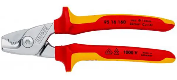 Кабелерез 160 мм VDE 1000V StepCut 95 16 160 Knipex KN-9516160