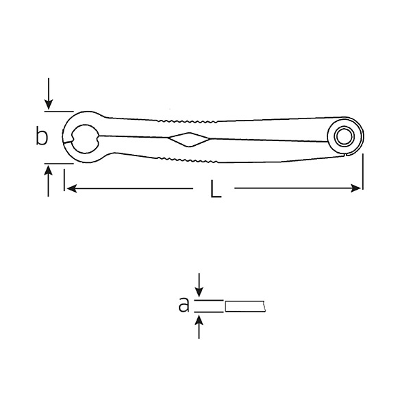 Гаечный ключ с трещоткой FastRatch 19 мм - 3/4" STAHLWILLE, 41101919, 240