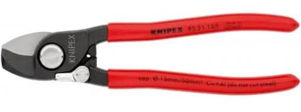 Ножницы для резки кабелей с пружиной 95 21 165 SB Knipex KN-9521165SB