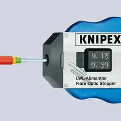 Инструмент для снятия изоляции с оптоволоконных кабелей KNIPEX KN-1285100SB