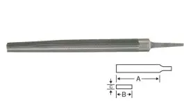 Напильник полукруглый, промышленная упаковка, без ручки 1-210-12-2-0