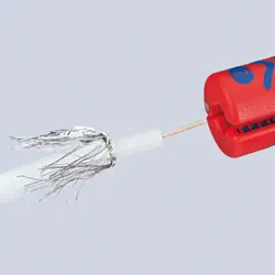 Съёмник изоляции для коаксиальных кабелей KNIPEX KN-1660100SB