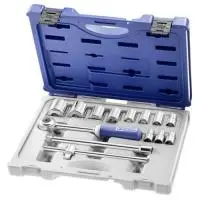 E032938 EXPERT Коробка из 14 предметов с головками 1/2 дюйма
