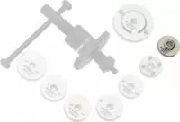 HAZET 4970/6, Brake Piston Readjusting Set