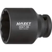 Hazet 3047-36, Головка торцевая (12-гр.) для ударных, механизированных гайковертов