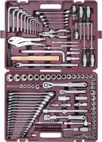 TS142 Набор инструмента универсальный 1/4", 3/8" и 1/2"DR, 142 предмета