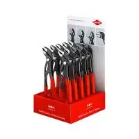 Дисплей укомплектованный, 10 пр., COBRA® клещи переставные KN-8701250