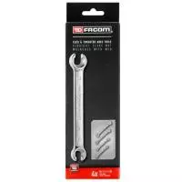 SET OF 4 FLARE NUT WRENCHES Facom 43.J4PB