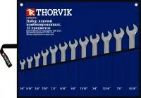 CWIS0012 Набор ключей гаечных комбинированных дюймовых в сумке 1/4"--15/16", 12 предметов