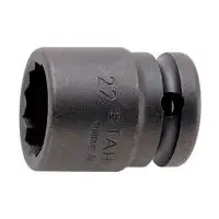 Ударная головка 18 мм, 1/2", STAHLWILLE, 23030018, 50D IMP 18