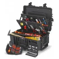 НАБОР разного инструмента в сумке из кожи, 24 предмета Knipex KN-002103LS