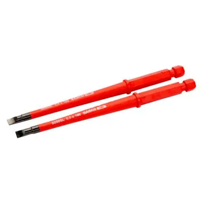 Изолированная отверточная вставка под винты со шлицем 8050SL-2P