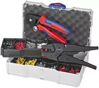 Набор контактных гильз с инструментом для опрессовки KNIPEX KN-979010