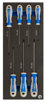 Поролоновая вставка 1/3 с отвёртками Torx, 7 шт.