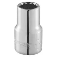 E030206 EXPERT 1/4" 12-точечные розетки - метрические