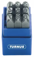 Клейма цифровые в наборе, стандартные, 9 шт.