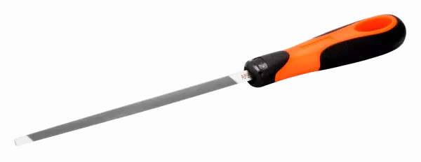 Заточные сверхтонкие заостренные напильники Bahco ERGO™ 4-187 (с рукояткой)
