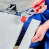 Кусачки для разламывания кафельной плитки хромированные 250 mm фото в интернет-магазине ИНСТРА