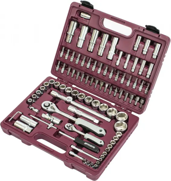 UTS0094 Набор инструмента универсальный 1/4", 1/2"DR, 94 предмета