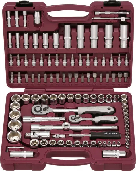 UTS0108 Набор инструмента универсальный 1/4", 1/2"DR, 108 предметов
