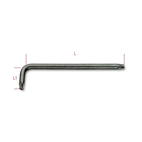 ключ Г-образный с профилем Resistant Torx®