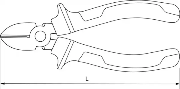 CP00180 Бокорезы с двухкомпонентными рукоятками, 180 мм