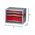 Фото Тумбы, полки, ящики для хранения инструментов