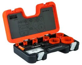 Набор кольцевых биметаллических пил Sandflex® 16–83 мм, 12 шт 3834-SET-93