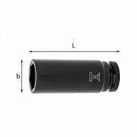 Удлиненные головки ключей с внутренним шестигранником - IMPACT 235 1/2 ML U02350247