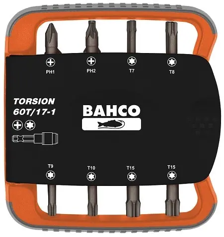 Набор торсионных бит для отверток, 17 предметов 60T/17-1
